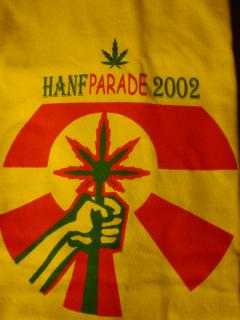Das Hanfparade 2002 T-Shirt