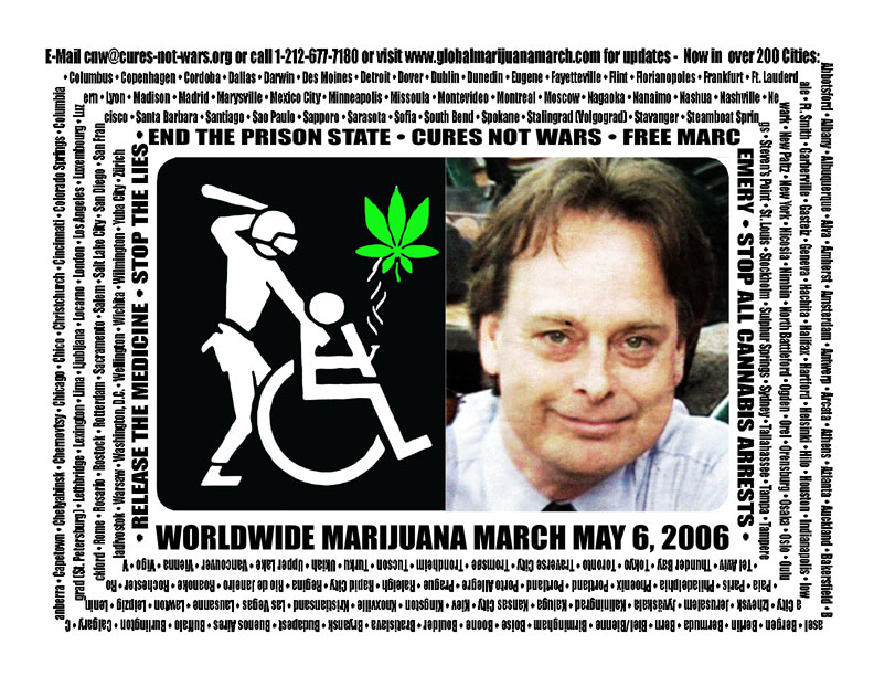 Poster zum Global Marijuanna March 2006