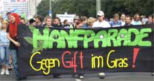 Hanfparade 2007 – Leittranspararent der Demonstration