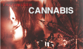 Titelblatt einer Cannabis-Informationsbroschüre