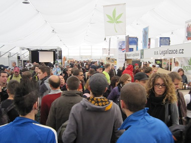 Foto Messehallen Cannafest Prag