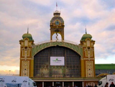 Foto von der Messehalle