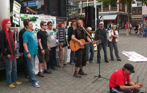 Foto von einer musikalischen Darbietung von Selassikai