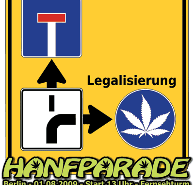 Poster der Hanfparade 2009