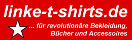 Grafik Banner des Linker Drucker Linke Tshirts Versand