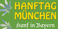 Banner zum Hanftag in München