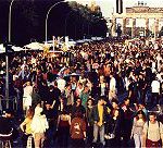 Foto des Markt der Möglichkeiten der Hanfparade 1998