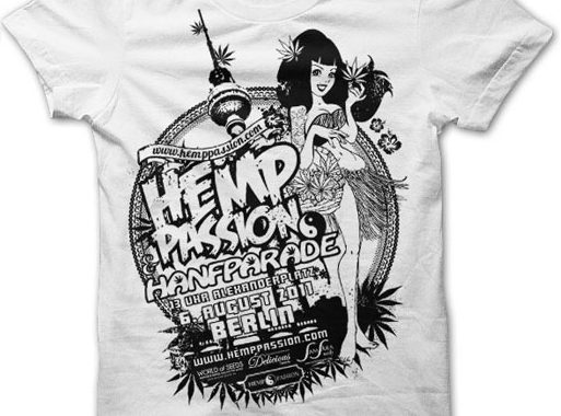 Soli-T-Shirt Hemp Passion/Hanfparade