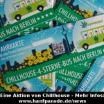 Grafik der Bus-Tickets vom Chillhouse zur Hanfparade 2012