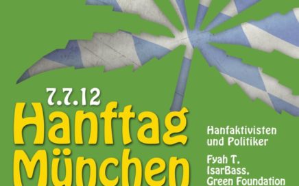 Poster des Hanftags in München