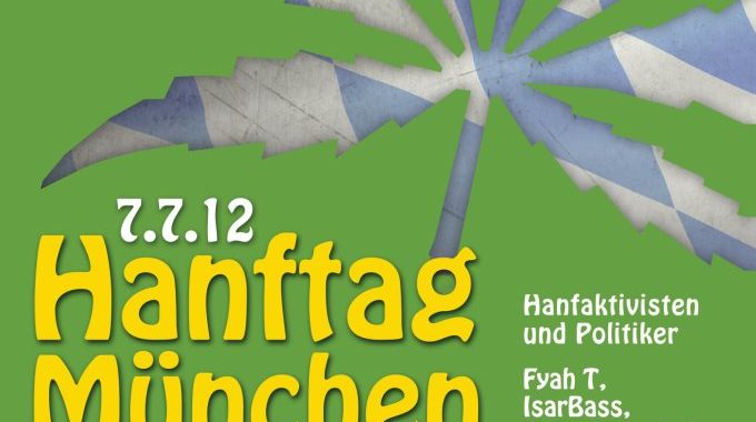 Poster des Hanftags in München