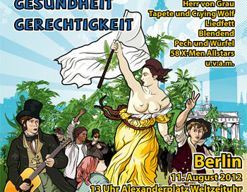 Poster der Hanfparade 2012