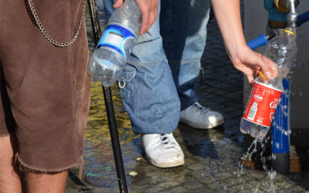 Wasserhahn auf der Hanfparade 2011