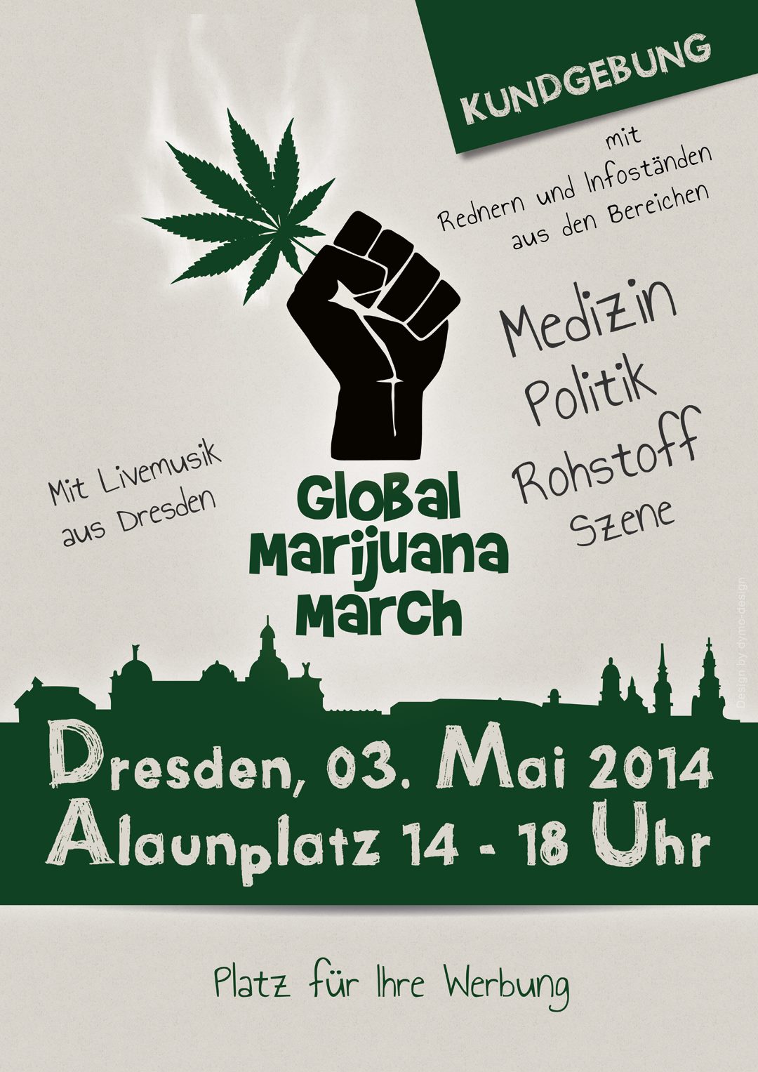 Flyer des GMM 2014 in Dresden