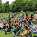 Gruppenfoto nach der Abschlusskundgebung des GMM 2014 Berlin im Görlitzer Park Berlin