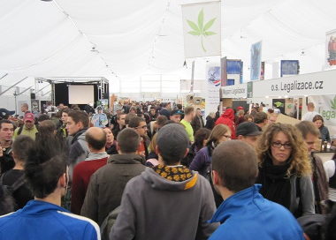 Foto Messehallen Cannafest Prag