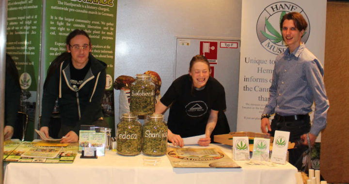 Photo Hanfparade bei der ICBC International Cannabis Business Conference