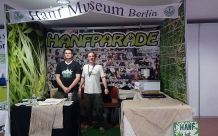 Der Hanfparade-Stand auf der Cultiva 2016