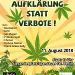 Hanfparade 2018 Flyer