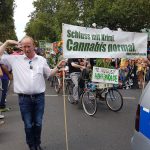 Hanfblock auf dem CSD 2017 in Berlin