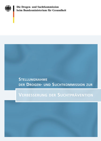 Drogen- und Suchtkommission beim Bundesministerium fr Gesundheit (2002): Titelblatt Abschlussbericht Drogen- und Suchtkommission