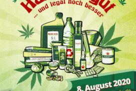 Hanfparade 2020 Poster Grafik