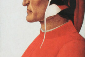 Dante Alighieri im Portrait von Sandro Botticelli