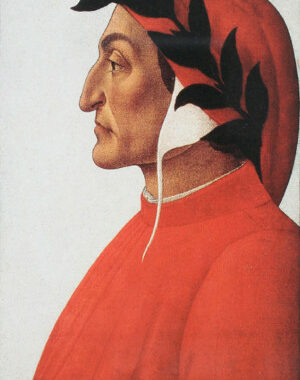 Dante Alighieri im Portrait von Sandro Botticelli