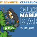Info Grafik zum GMM Global Marijuana March in Deutschland 2021
