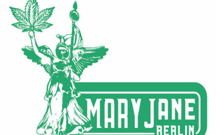 Logo der Mary Jane Berlin Hanf Messe für Cannabis