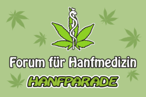 Banner für das Forum für Hanfmedizin auf der Hanfparade