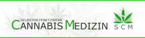 Webbanner des Selbsthilfenetzwerk Cannabis als Medizin (SCM)