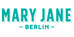 Banner der Mary Jane Berlin Hanf Fachmesse