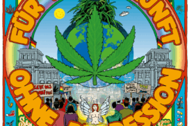 Hanfparade Poster motive for 2025