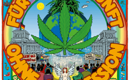 Hanfparade Poster motive for 2025