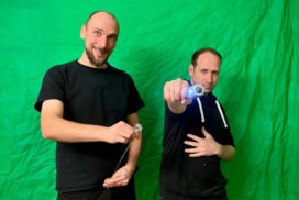 Foto von dem Rap-Duo Kunstfehler