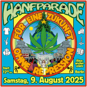 Hanfparade Grafik für Social Media