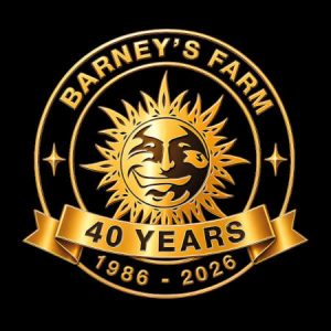 40 Jahre Barney's Farm Logo für 2026