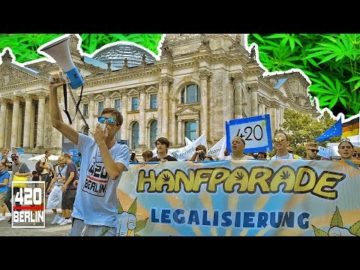 Joints am Bundestag - 8.000 Leute vernebeln Berlin auf der Hanfparade 2019