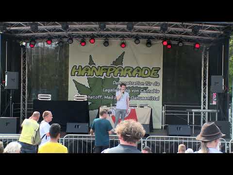 Niklas Schrader (Die Linke) - Hanfparade 2019