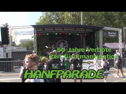 Steffen Geyer auf der Hanfparade - Auftaktansprache der Hanfparade