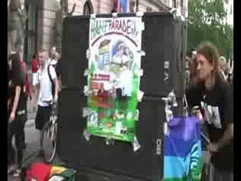 Hanfparade 2008 - Demo für die Legalisierung von Cannabis