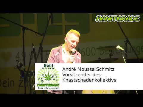 André Moussa Schmitz, Vorsitzender des Knastschadenkollektivs