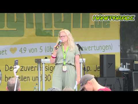 Kirsten Kappert-Gonther MdB, Drogenpolitik Fraktion Bündnis 90/Die Grünen - Hanfparade 2022