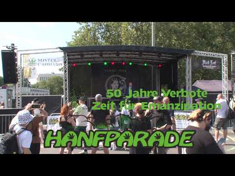 Dr. Wieland Schinnenburg auf der Hanfparade 2021