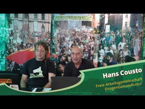 Hans Cousto - Hanfparade 2020 - Aktivismus in der Schweiz