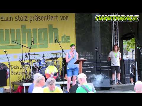 Maria Krause - Partei der Humanisten - Hanfparade 2022