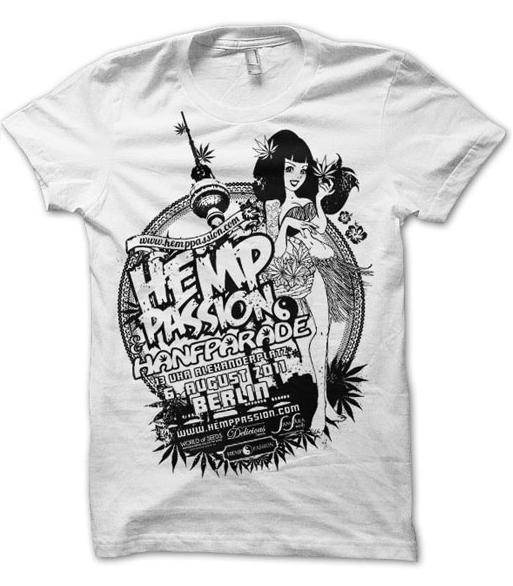Soli-T-Shirt Hemp Passion/Hanfparade