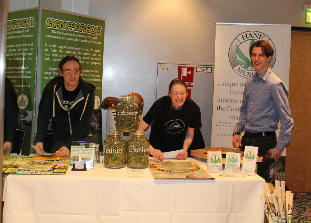 Photo Hanfparade bei der ICBC International Cannabis Business Conference