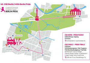 Route des CSD 2018 in Berlin